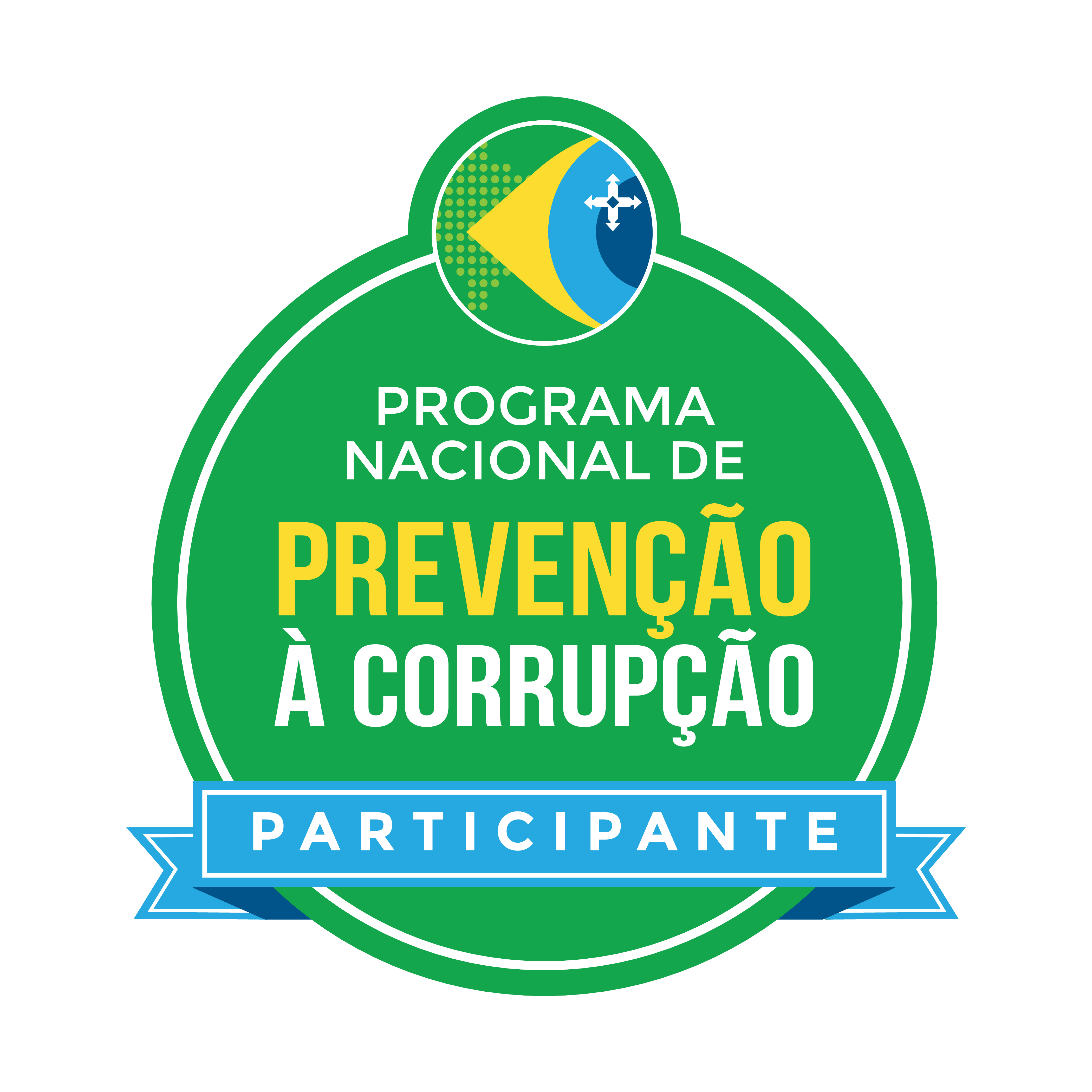 Selo do programa nacional de prevenção à corrupção
